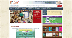 Desktop Screenshot of carroll-library.org